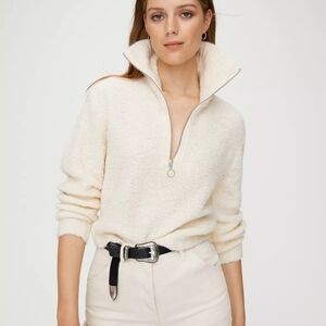 Aritzia Wilfred Free Oak Gwyneth Sweater S